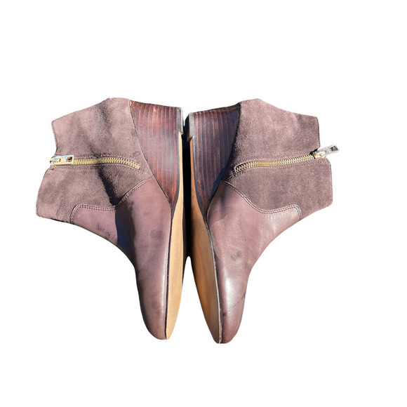 Coach Mystic Wedge Zip Ankle Boots - Womens Size EU 38.5 / US 8.5 - Picture 6 of 16